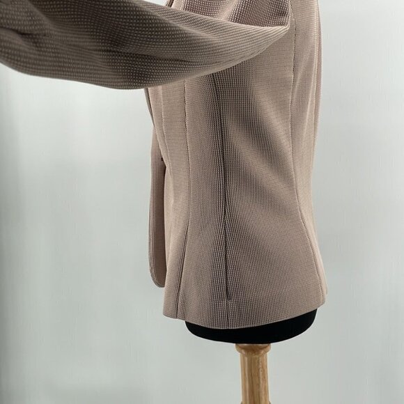 Marc Cain neutral Color beige blazer career event sz 8 - Picture 9 of 14